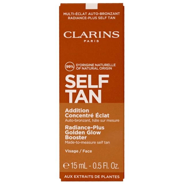 Clarins Self Tanning Radiance-Plus Golden Glow Booster For Face 15ml / 0.5 fl.oz.