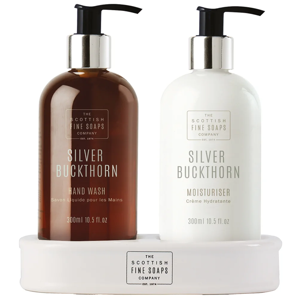 Scottish Fine Soaps Company Silver Buckthorn Hand Care Set Image 1