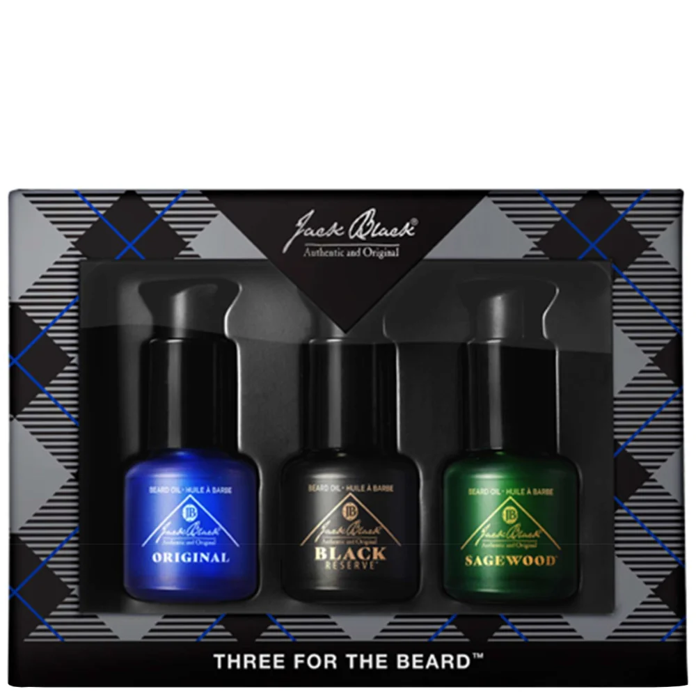 Jack Black Face Three For The Beard Set Image 1