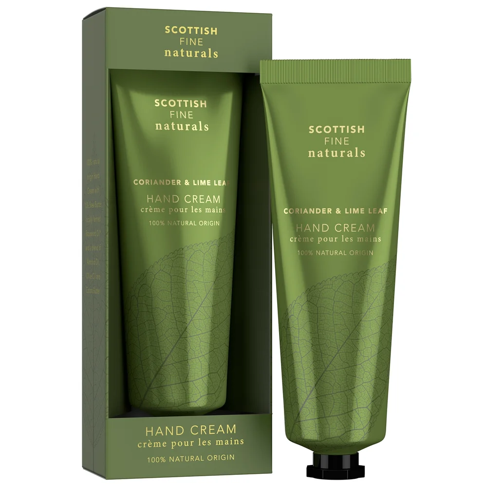 Scottish Fine Soaps Company Coriander & Lime Leaf Hand Cream 75ml Image 1