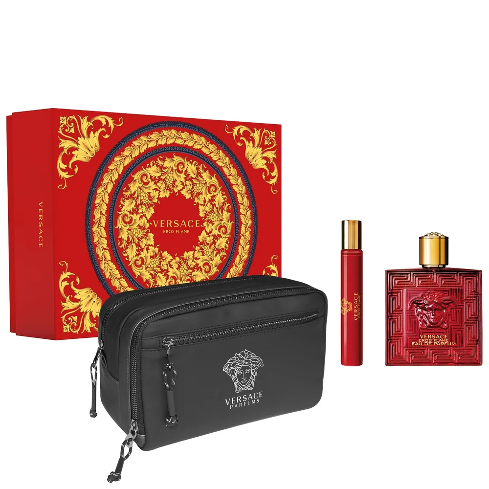 Versace Christmas 2022 Eros Flame Eau de Parfum Spray 100ml Gift Set Image 1