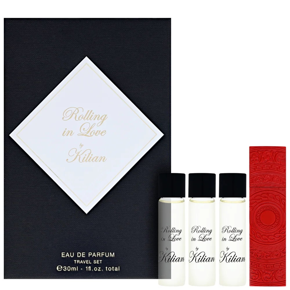 Kilian Rolling In Love Eau de Parfum Spray 4 x 7.5ml Travel Set Image 1
