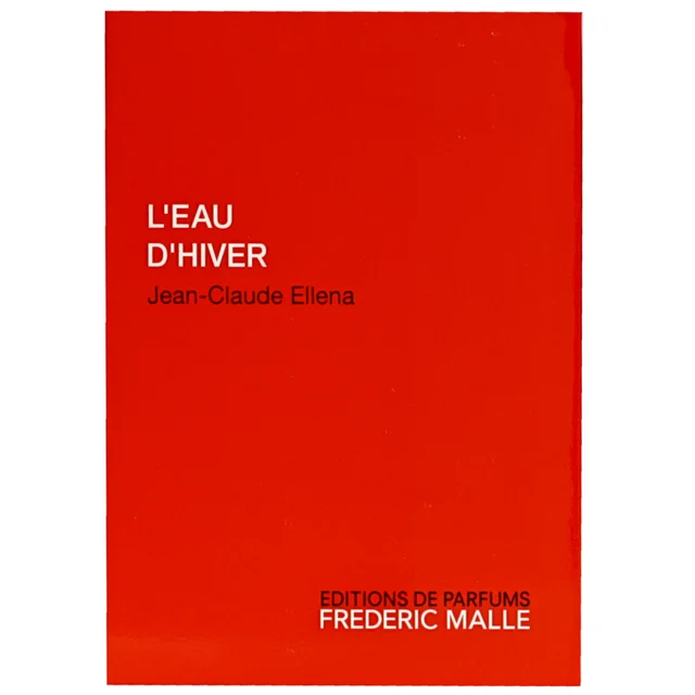 Editions de Parfum Frederic Malle L'Eau D'Hiver Spray 100ml by Jean-Claude Ellena