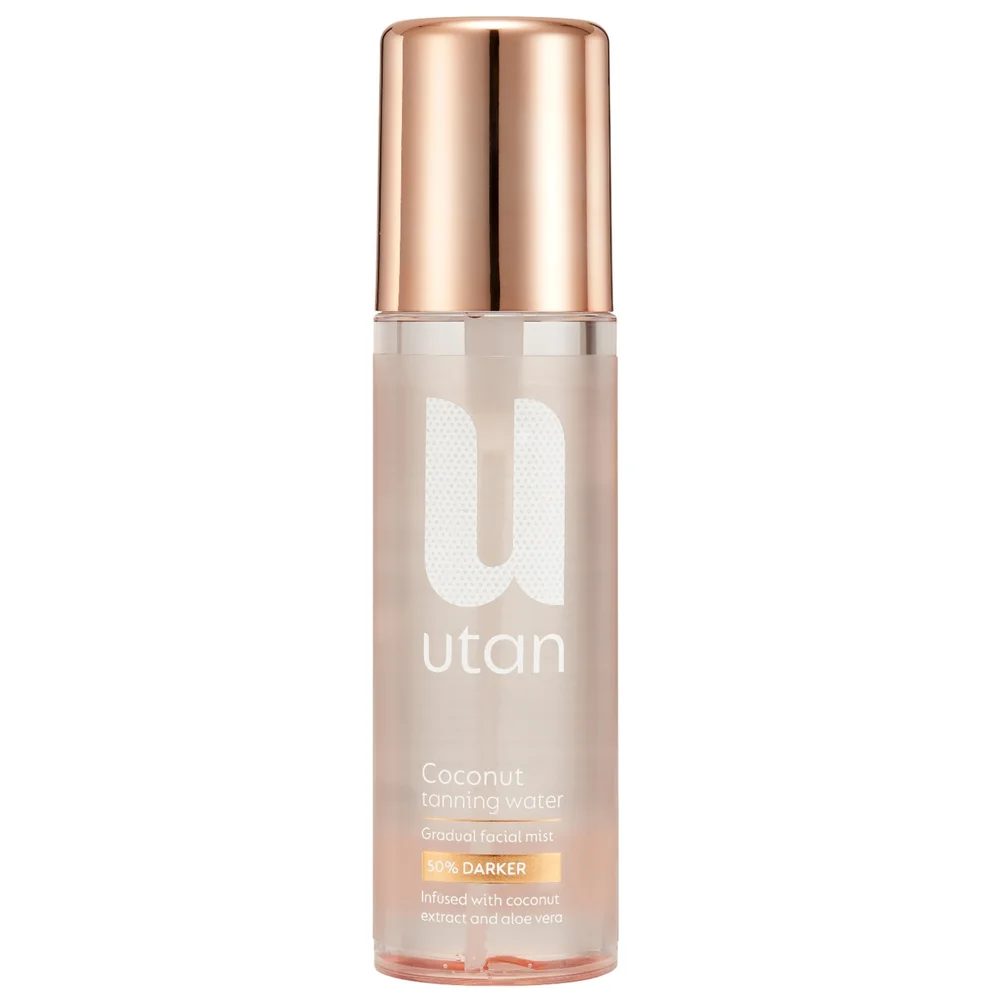 utan Face Coconut Tanning Water 50% Darker 100ml Image 1