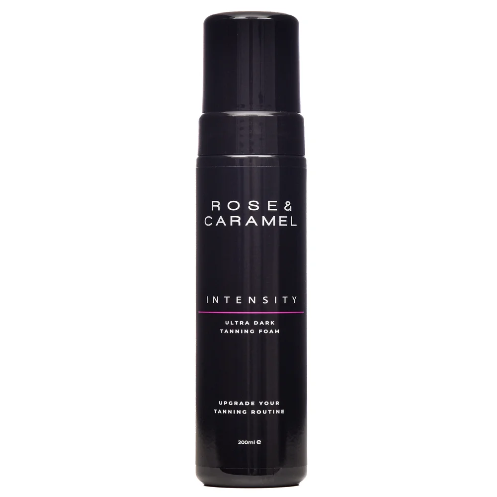 Rose & Caramel Tan Intensity Ultra Dark Bronzed Tanning Mousse 200ml Image 1