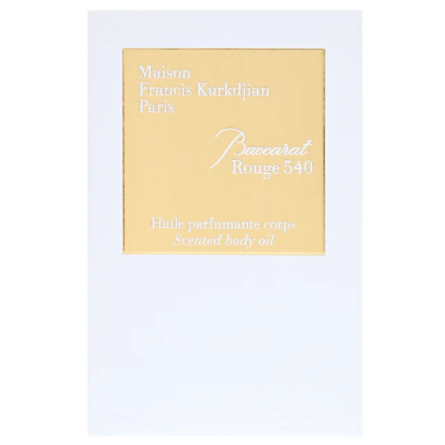 Maison Francis Kurkdjian Baccarat Rouge 540 Scented Body Oil 70ml