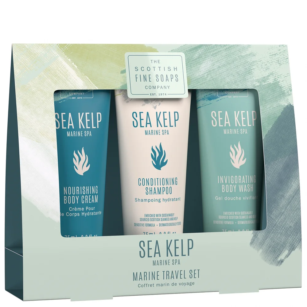 Scottish Fine Soaps Company Sea Kelp Marine Spa Travel Set Image 1