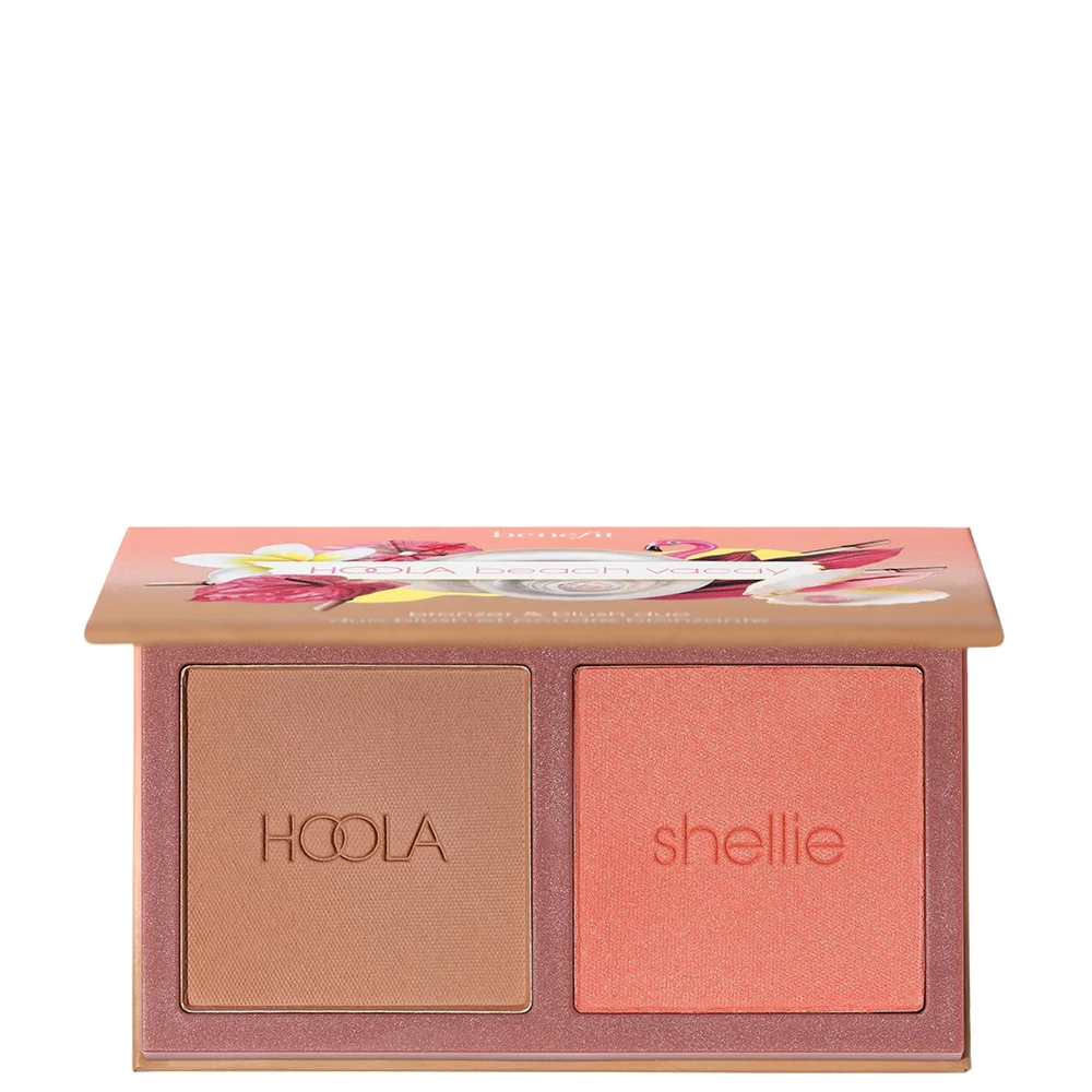 benefit Hoola Beach Vacay Mini Bronzer & Blush Duo Image 1