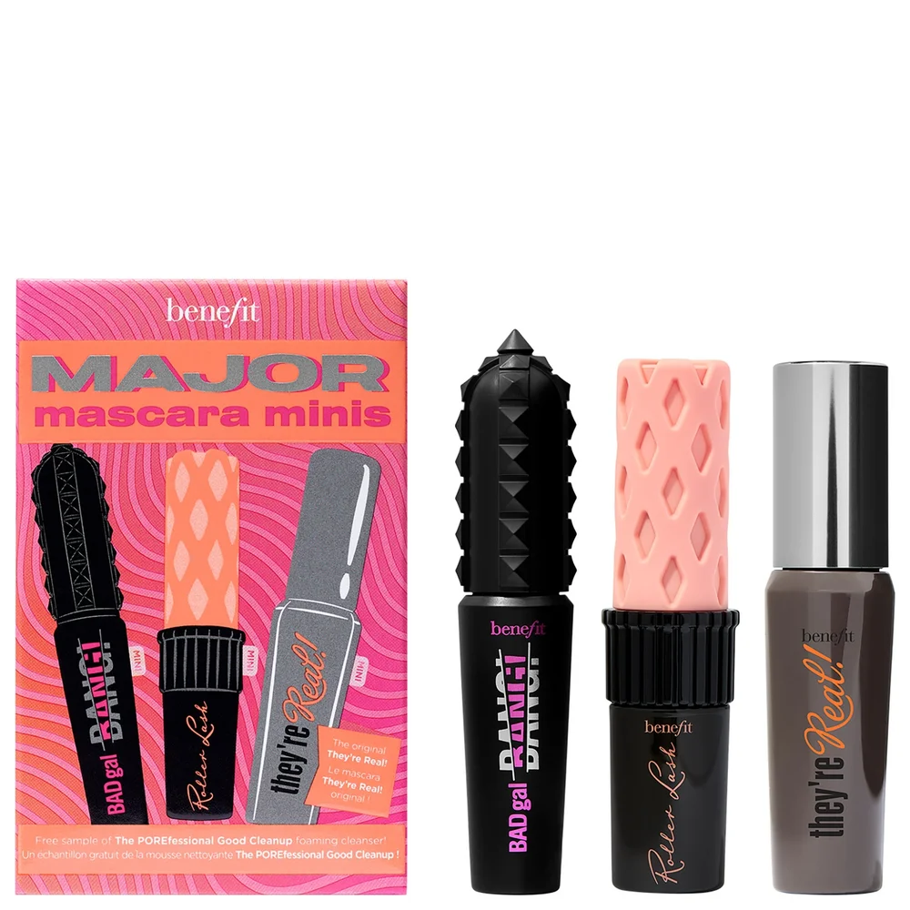 benefit Gifts & Sets Major Mascara Minis Set (Worth £40.68) Image 1
