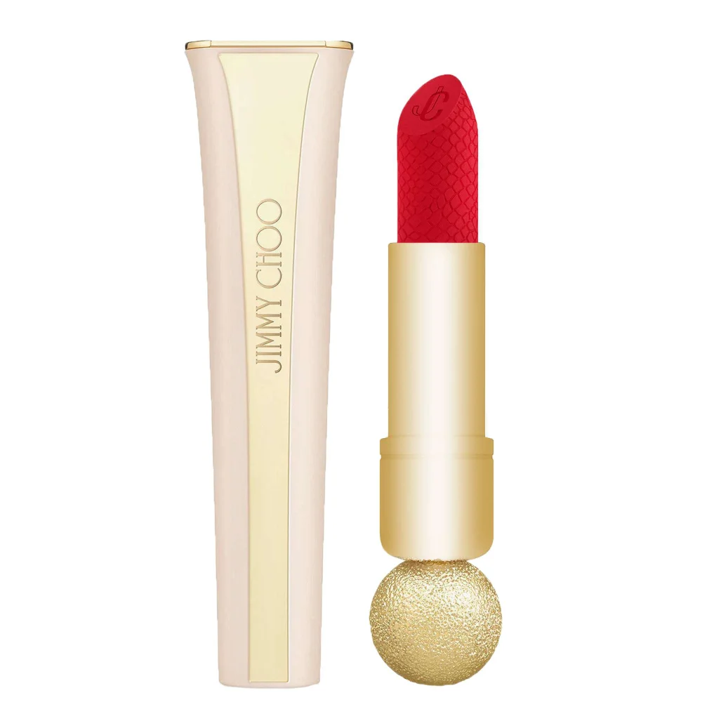 Jimmy Choo Satin Lip Colour 001 Red Carpet 3.5g Image 1