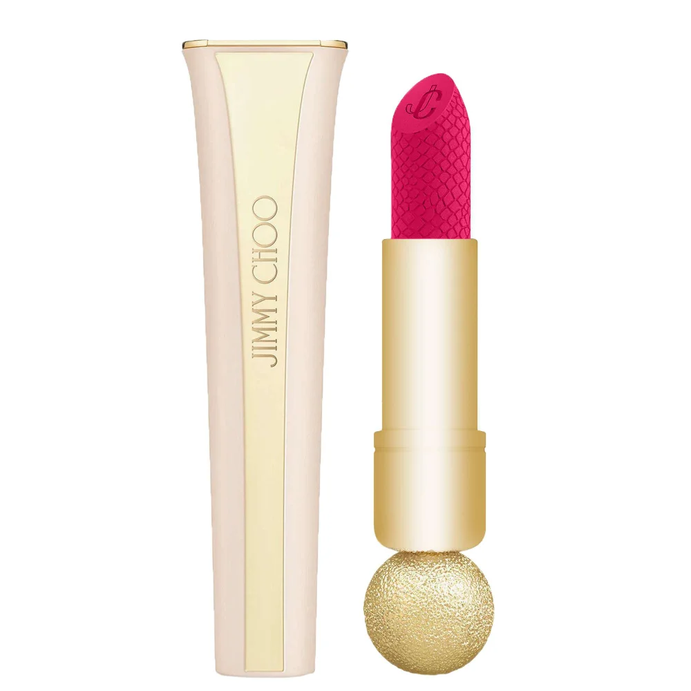 Jimmy Choo Satin Lip Colour 007 Hot Pink 3.5g Image 1