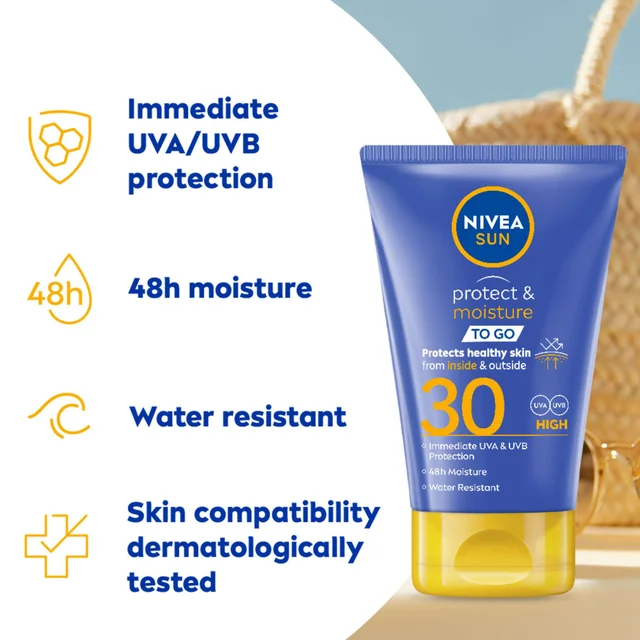 Nivea Protect & Moisture To Go SPF30 Lotion 50ml