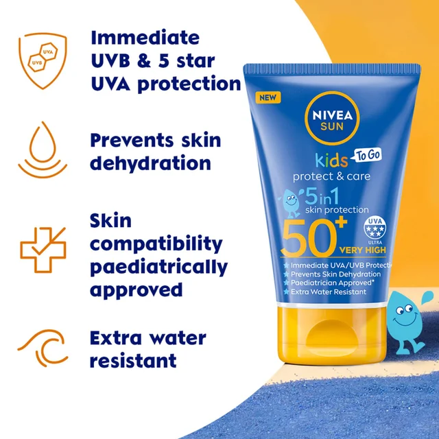 Nivea Sun Kids Protect & Care To Go SPF50+ Lotion 50ml