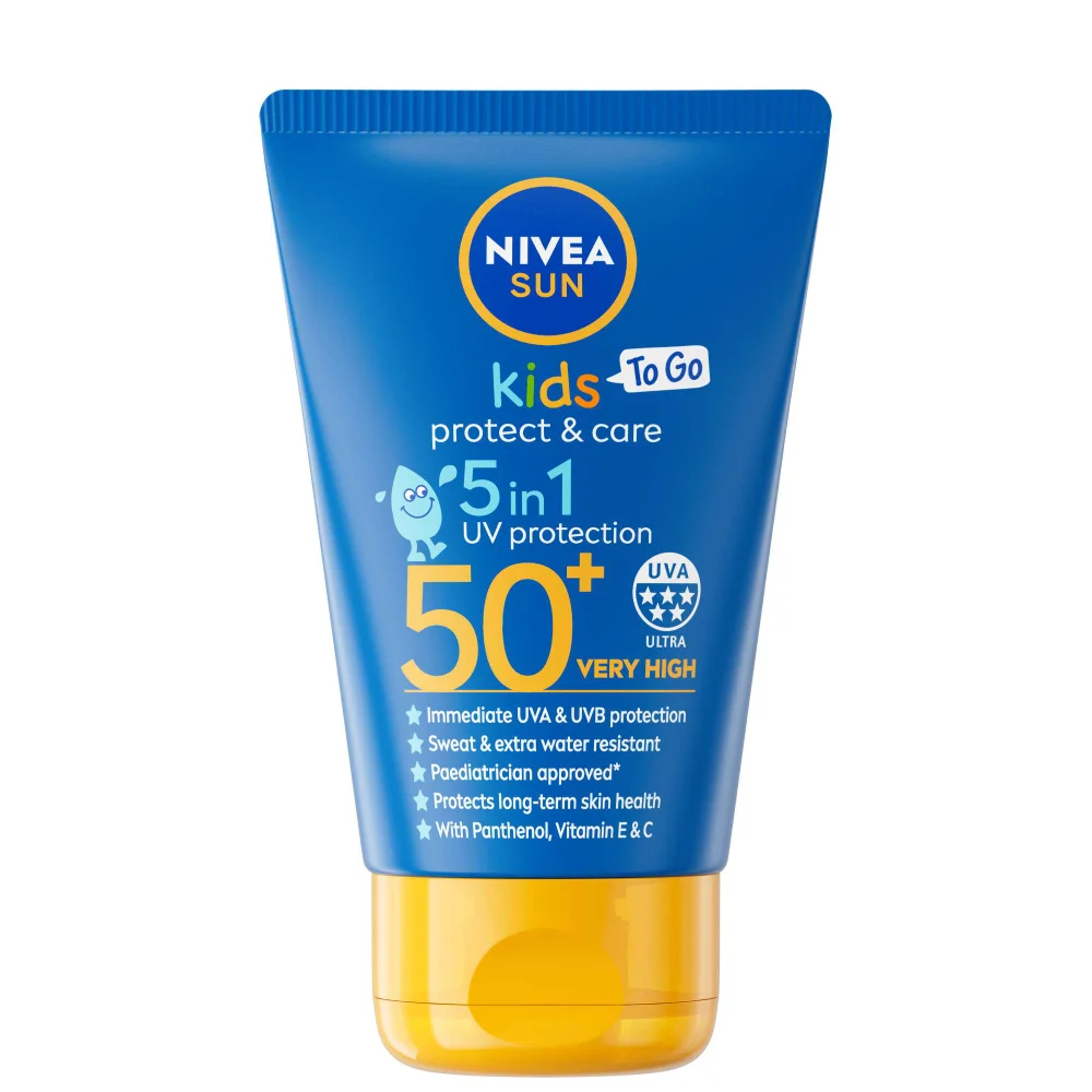 Nivea Sun Kids Protect & Care To Go SPF50+ Lotion 50ml Image 1
