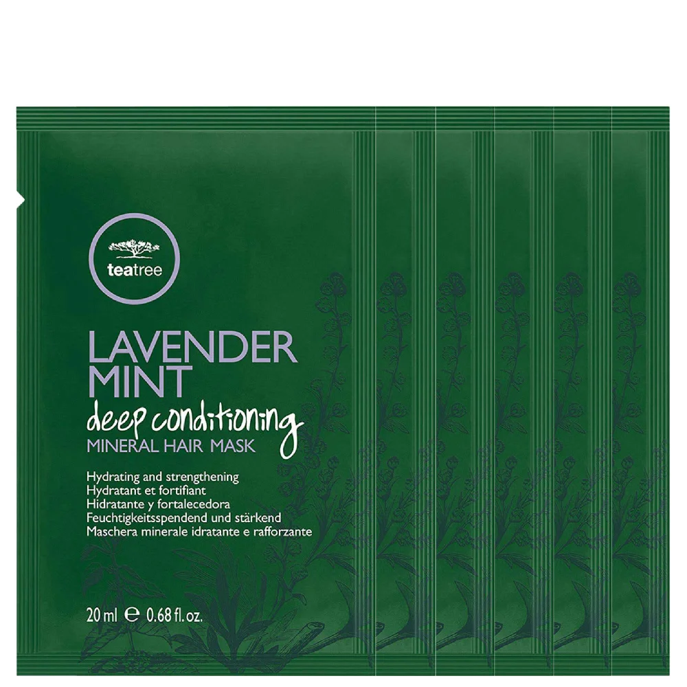 Paul Mitchell Tea Tree Deep Conditioning Mineral Hair Mask 6 x 20ml Image 1
