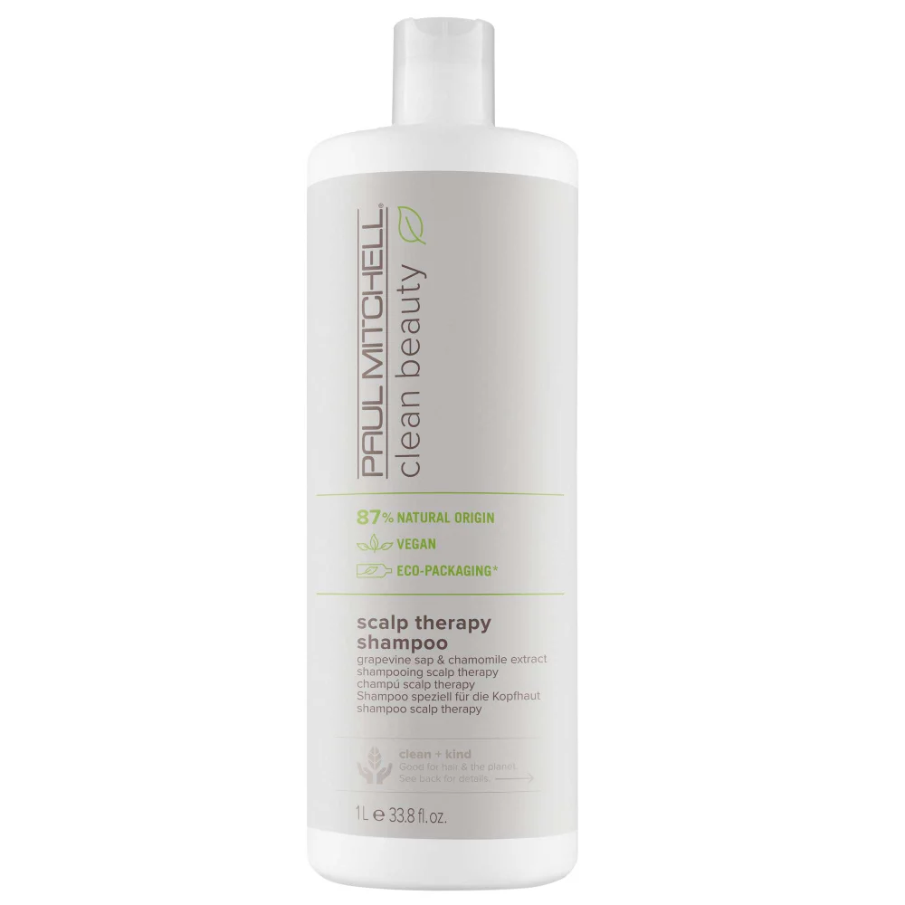 Paul Mitchell Clean Beauty Scalp Therapy Shampoo 1000ml Image 1