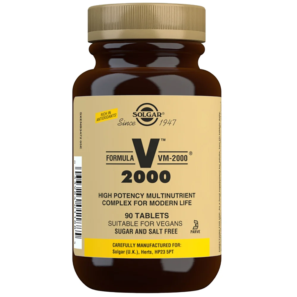 Solgar Vitamins Formula VM-2000 Tablets x 90 Image 1