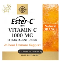Solgar Energy Ester-C Plus Effervescent Powder Sachet x 21
