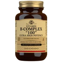 Solgar Vitamin B-Complex "100" Extra High Potency Vegetable Capsules x 100 - undefined undefined