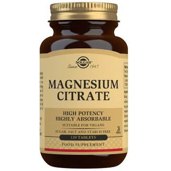 Solgar Magnesium Citrate Tablets x 120