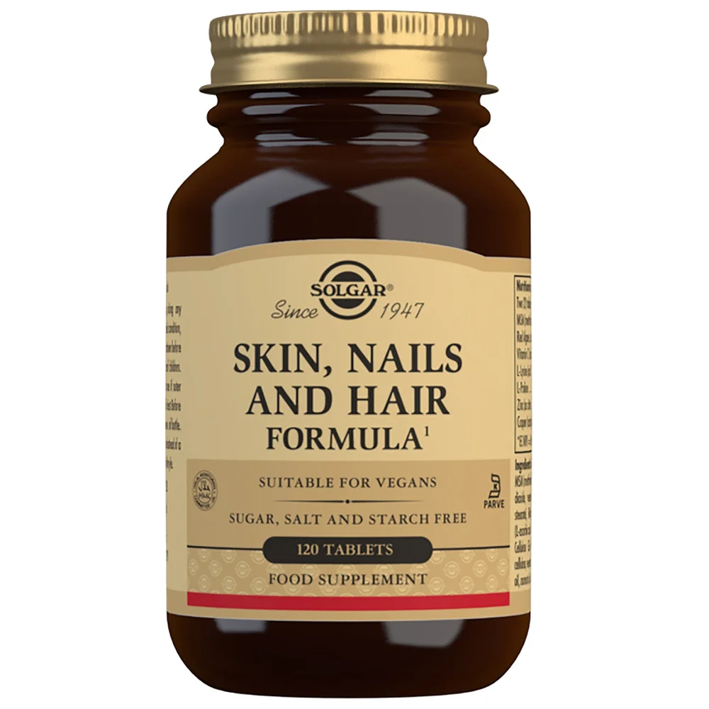 Solgar Specialty Skin, Nails and Hair Tablets x 120 Image 1
