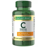 Nature's Bounty Vitamins Vitamin C 1000mg with Rose Hips x 60 - undefined undefined