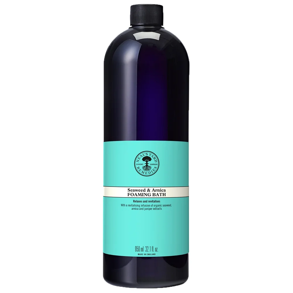 Neal's Yard Remedies Foams, Salts & Oils Seaweed & Arnica Foaming Bath 950ml Image 1