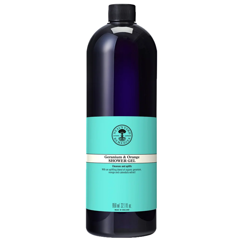 Neal's Yard Remedies Shower Gels & Soaps Geranium & Orange Shower Gel 950ml Image 1