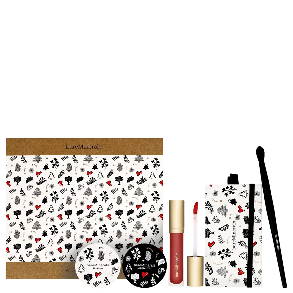 bareMinerals Sets Holiday Clean Makeup 5 Piece Set 18 Medium Tan Image 1