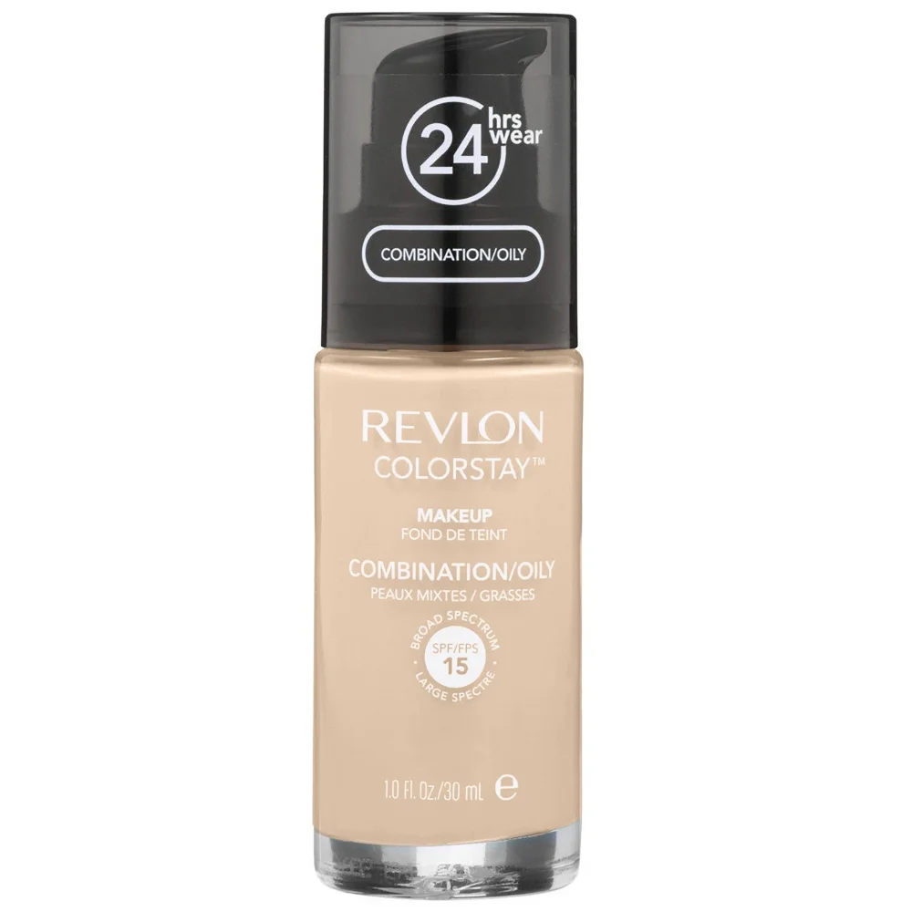Revlon ColorStay Foundation Oily/Combination Skin 180 Sand Beige SPF15 30ml Image 1