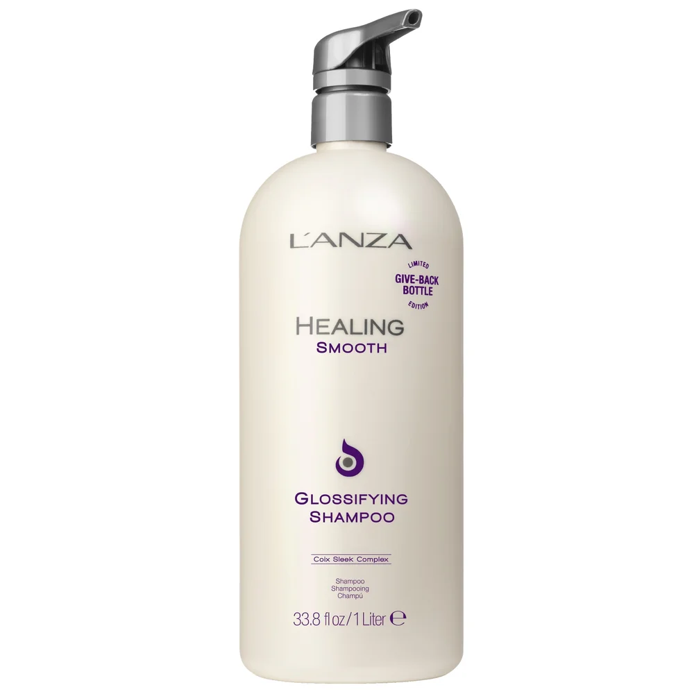 L'Anza Healing Smooth Glossifying Shampoo 1000ml Image 1