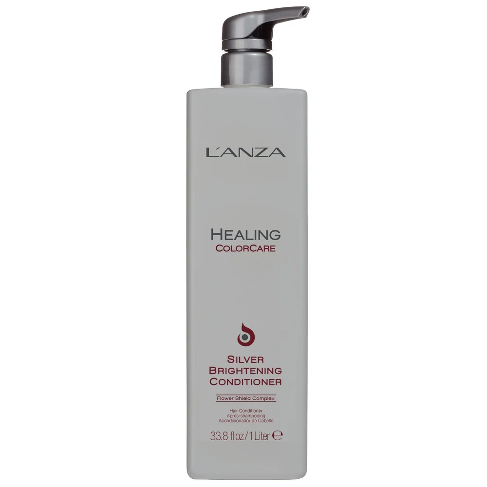 L'Anza Healing ColorCare Silver Brightening Conditioner 1000ml Image 1