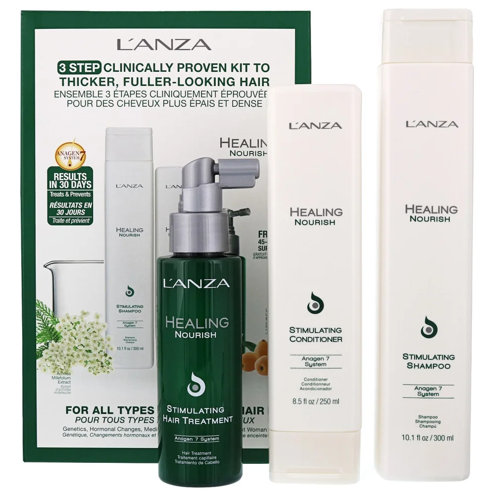 L'Anza Healing Nourish Full Size Starter Kit Image 1