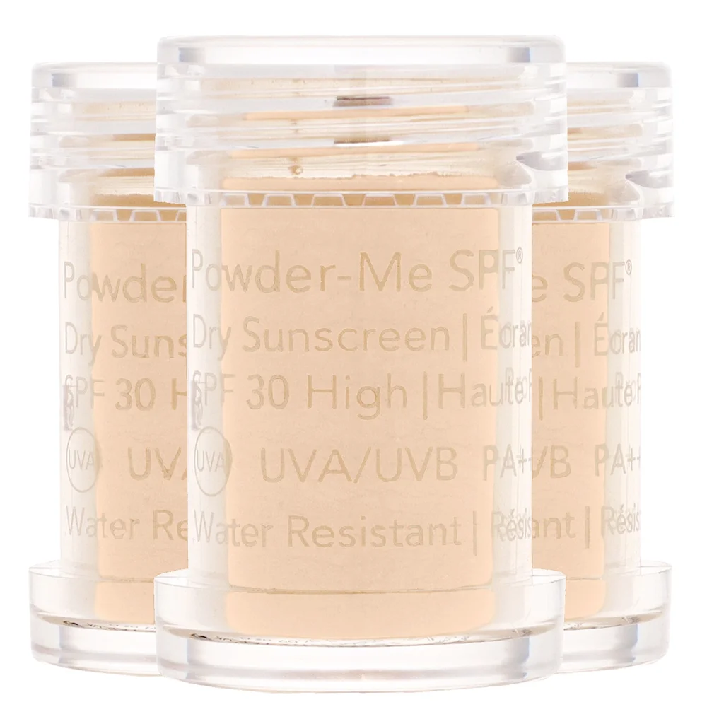 Jane Iredale Powder-Me SPF 30 Dry Sunscreen Refill Nude 3 Pack Image 1