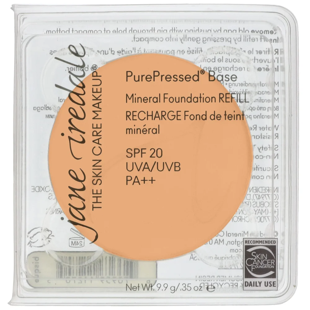 Jane Iredale PurePressed Base Mineral Foundation Refill SPF20 Golden Tan 9.9g Image 1
