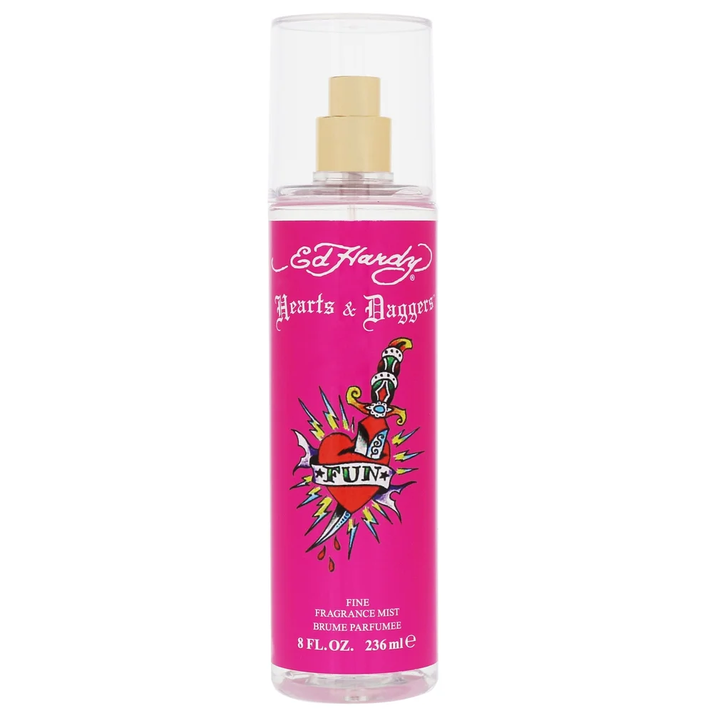 Ed Hardy Hearts & Daggers Fragrance Mist Spray 236ml Image 1