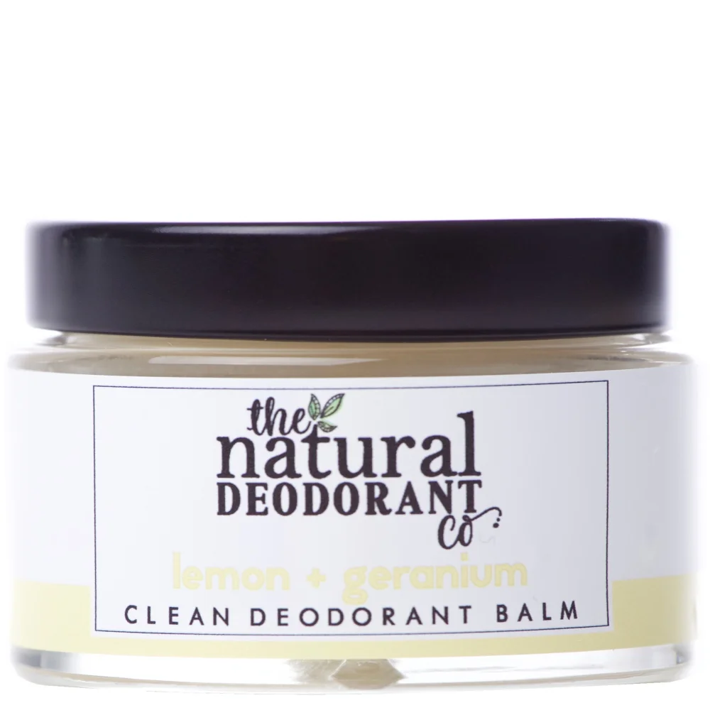 The Natural Deodorant Co. Clean Deodorant Balm Lemon + Geranium 55g Image 1