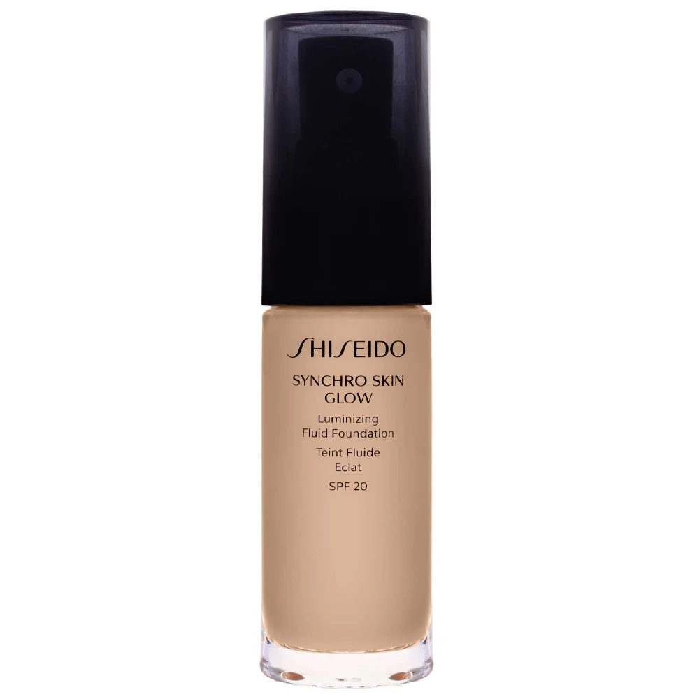 Shiseido Synchro Skin Glow Luminizing Fluid Foundation SPF20 4 Neutral 30ml / 1 fl.oz. Image 1