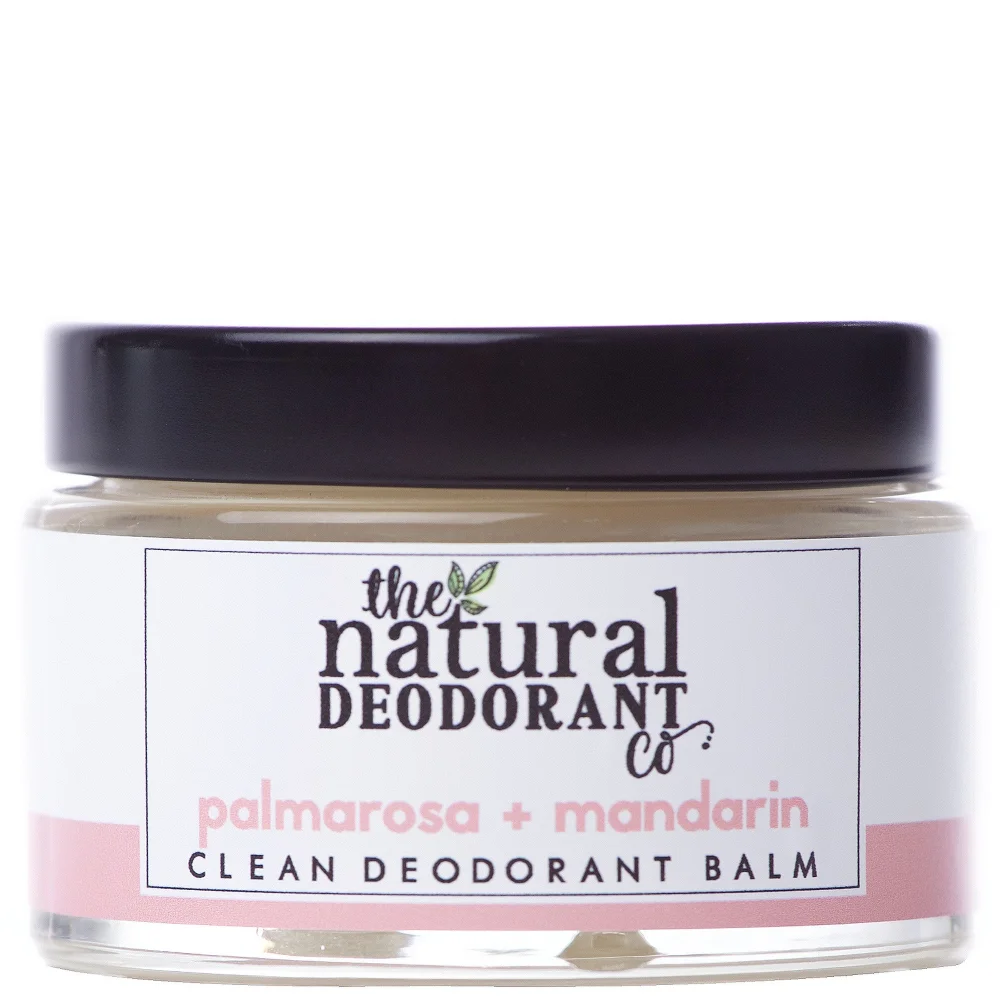 The Natural Deodorant Co. Clean Deodorant Balm Palmarosa + Mandarin 55g Image 1