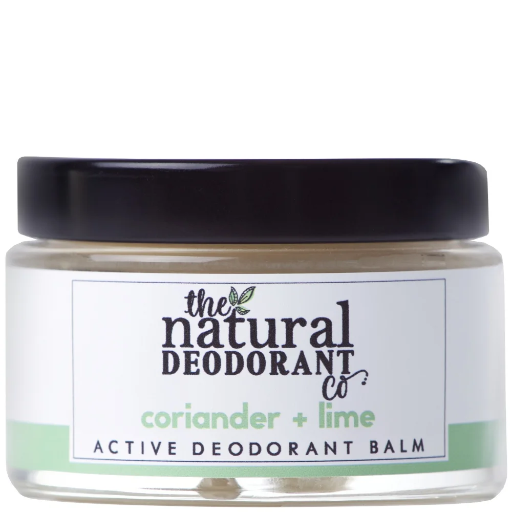 The Natural Deodorant Co. Active Deodorant Balm Coriander + Lime 55g Image 1