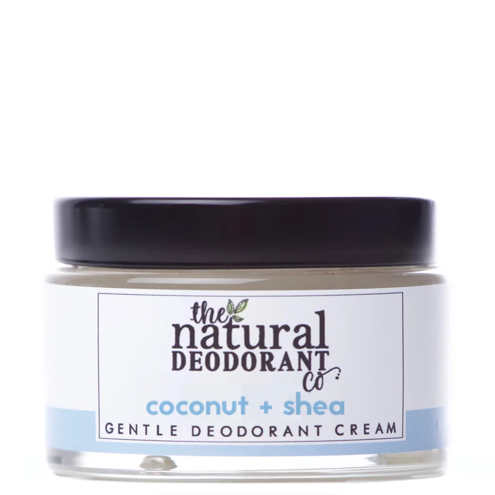 The Natural Deodorant Co. Gentle Deodorant Cream Coconut + Shea (Unscented) 55g Image 1