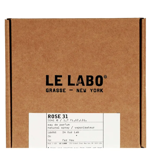 Le Labo Rose 31 Eau de Parfum Spray 50ml