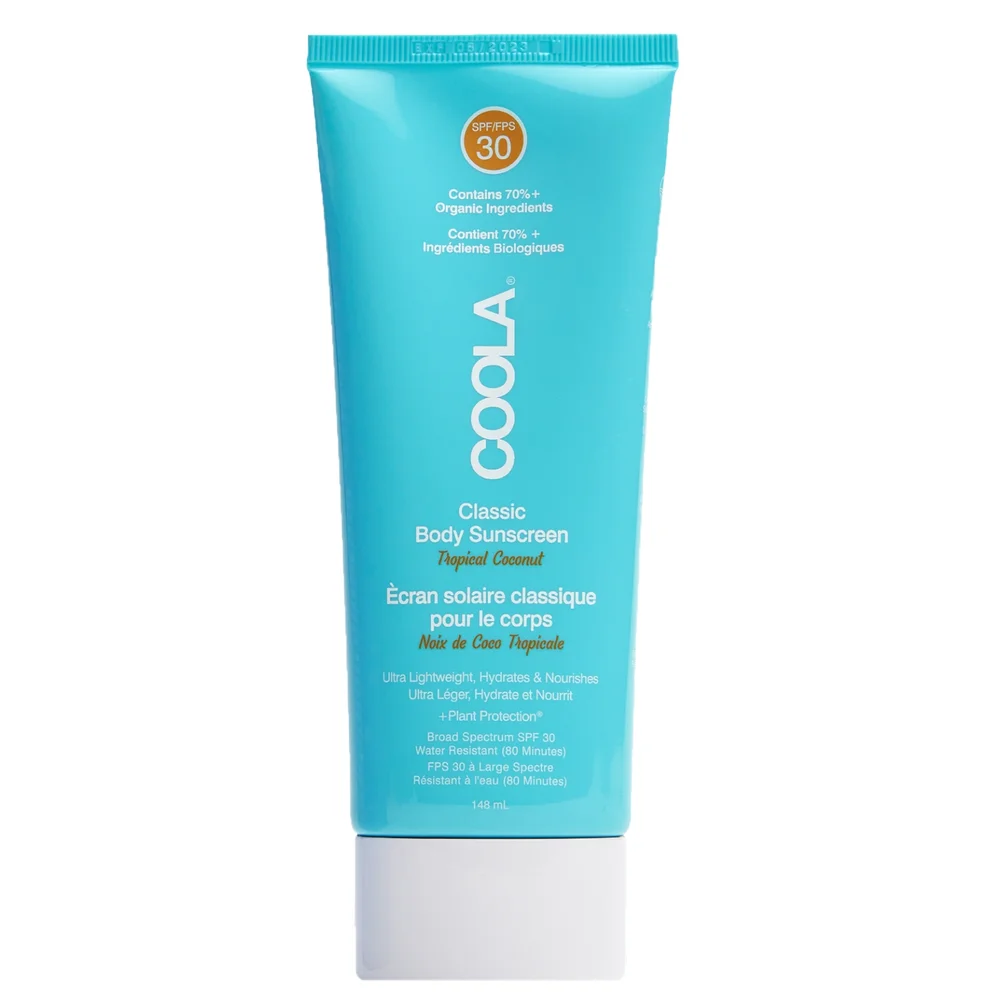 Coola Body Care Classic Body Sunscreen Lotion SPF30 Tropical Coconut 148ml Image 1