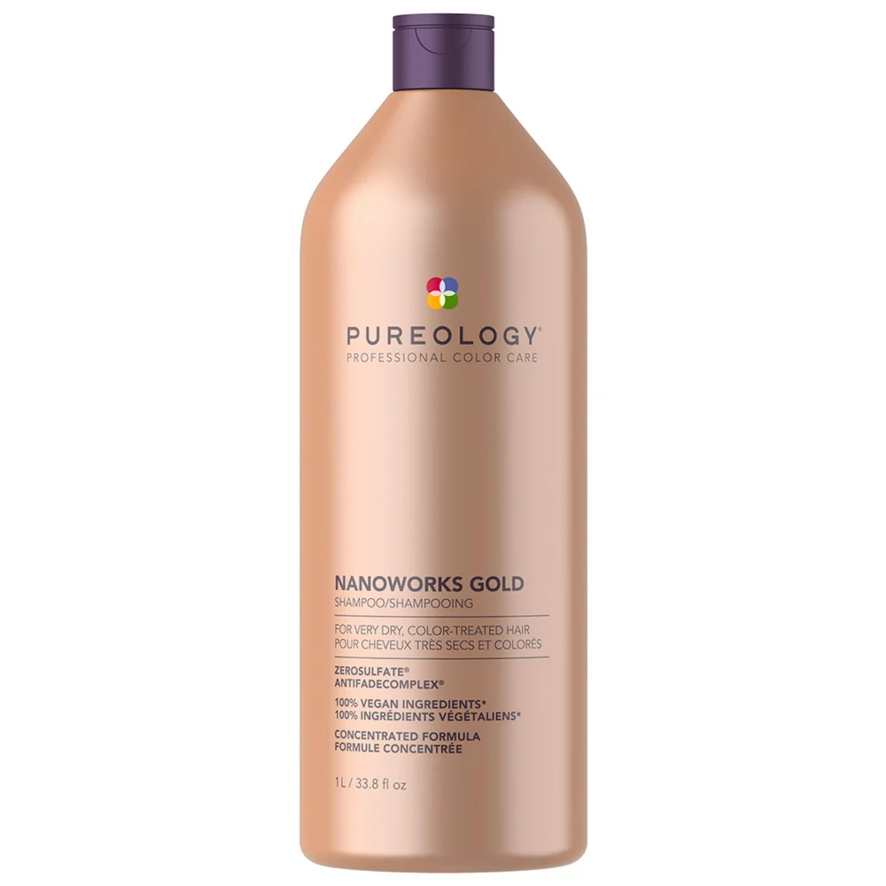 Pureology Nanoworks Gold Shampoo 1000ml Image 1