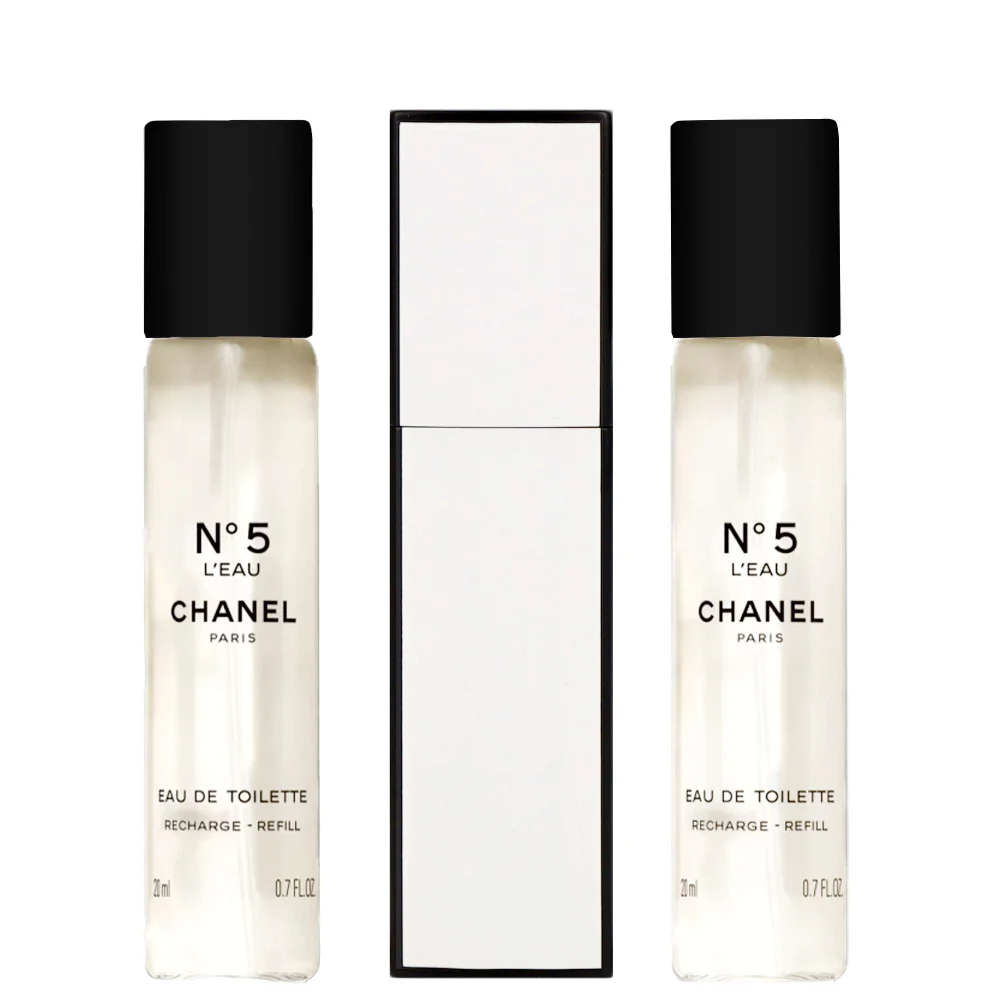 Chanel No. 5 L'Eau Eau de Toilette Twist & Spray 20ml x 3 Image 1