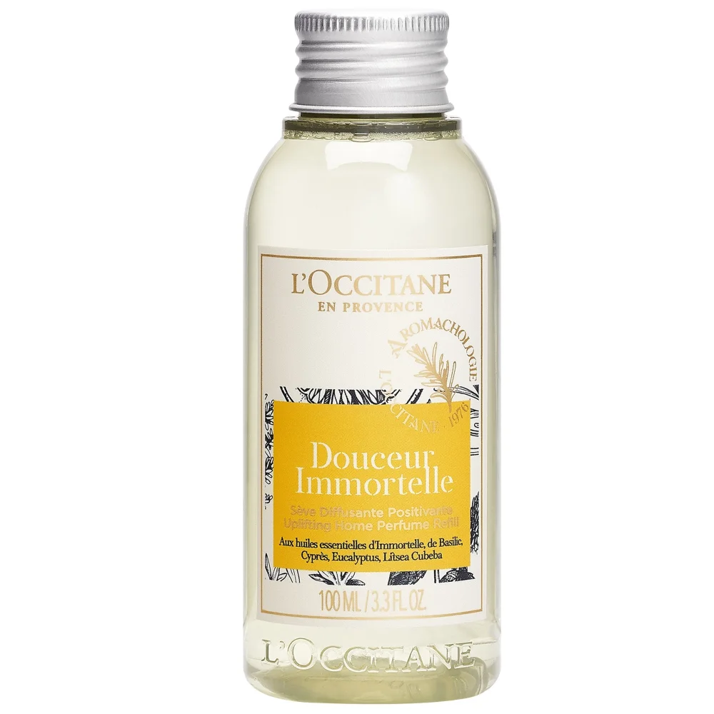 L'OCCITANE  Home Douceur Immortelle Uplifting Diffuser Refill 100ml Image 1