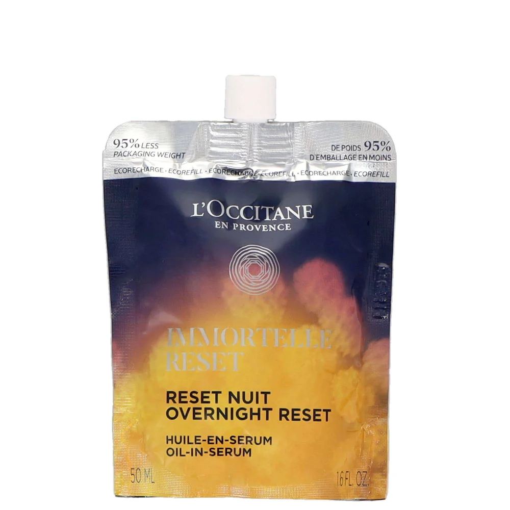 L'OCCITANE Immortelle Overnight Reset Serum Refill 50ml Image 1