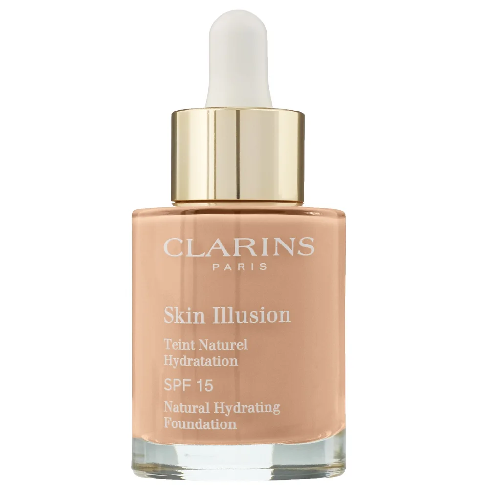 Clarins Skin Illusion Natural Hydrating Foundation SPF15 109C Wheat 30ml / 1 fl.oz. Image 1