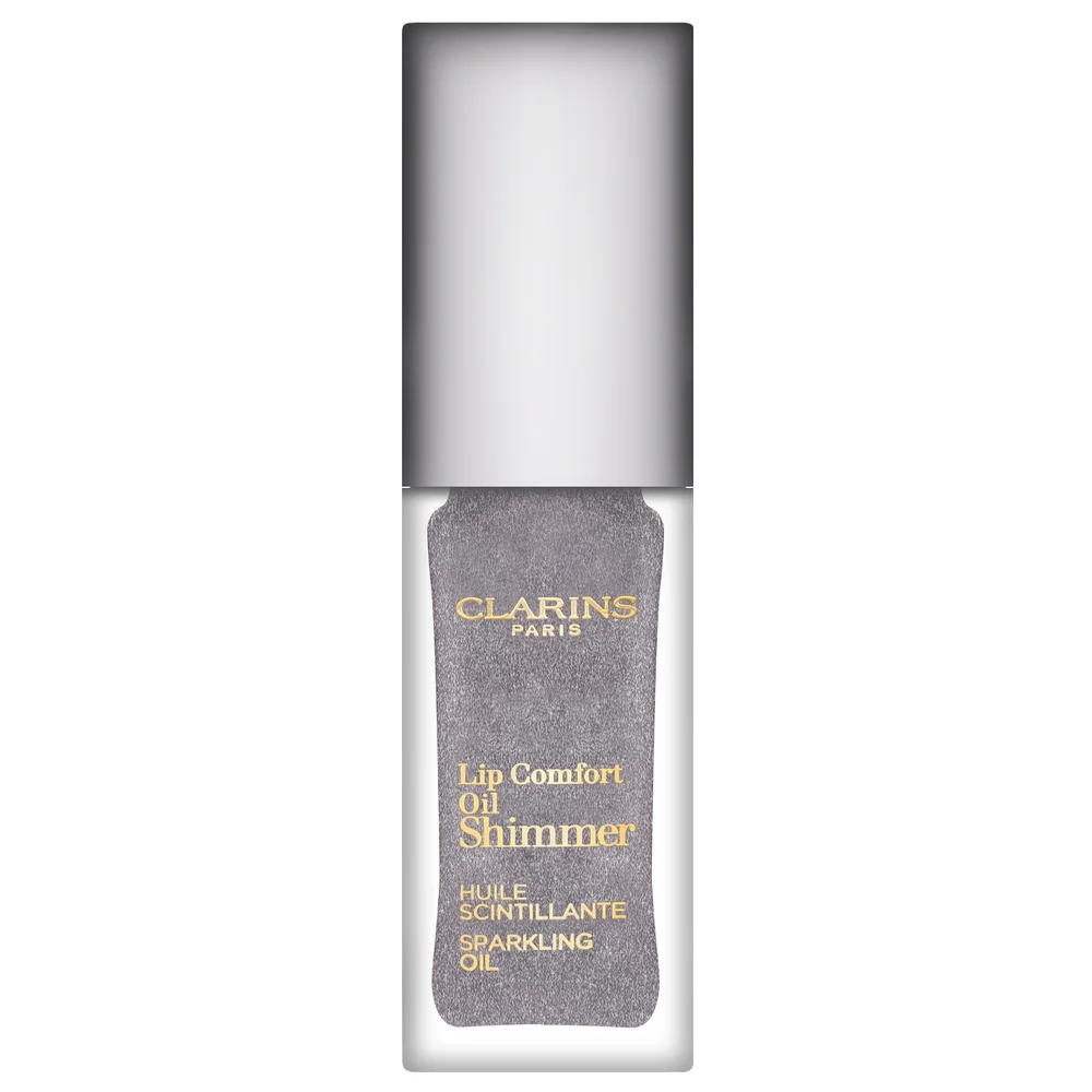 Clarins Lip Comfort Oil Shimmer 01 Sequin Flares 7ml Image 1