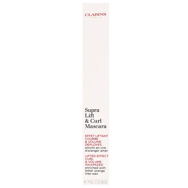 Clarins Supra Lift & Curl Mascara 01 Intense Black 8ml / 0.2 oz.